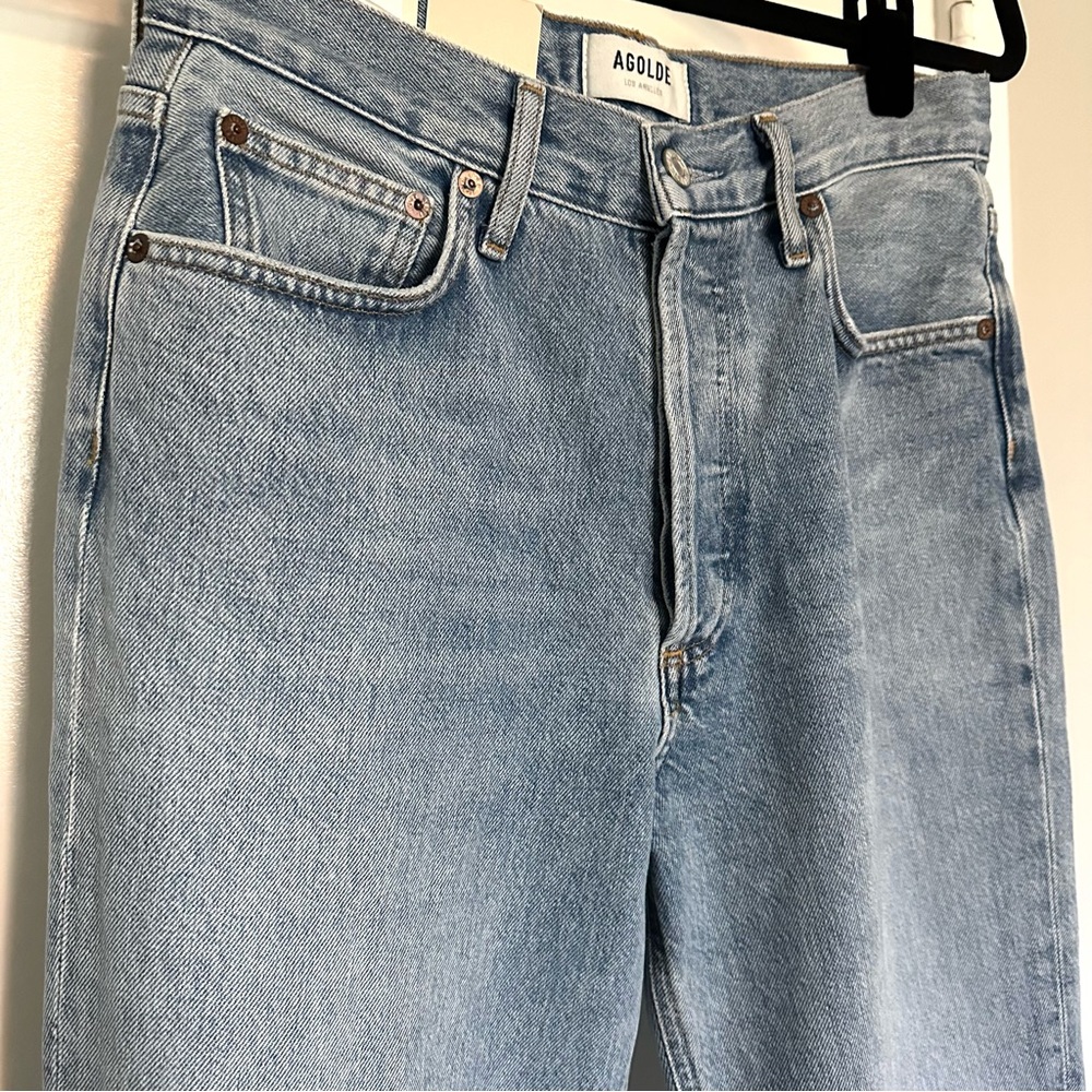 AGOLDE FEN - DIMENSION LIGHT WASH - SIZE 26 - NEW NWT - Picture 8 of 11